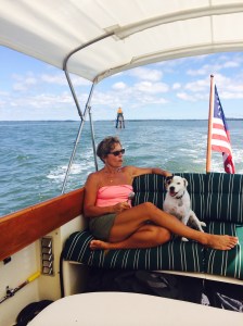 Enjoying the ride tow